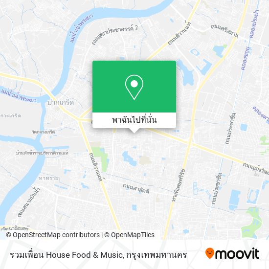 รวมเพื่อน House Food & Music แผนที่
