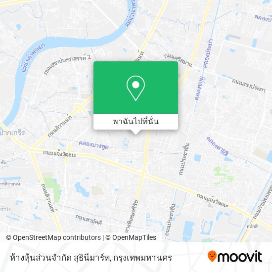 ห้างหุ้นส่วนจำกัด สุธินีมาร์ท แผนที่