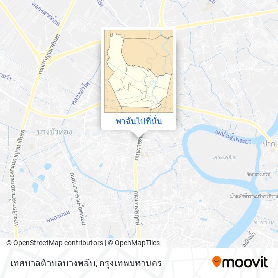 เทศบาลตำบลบางพลับ แผนที่