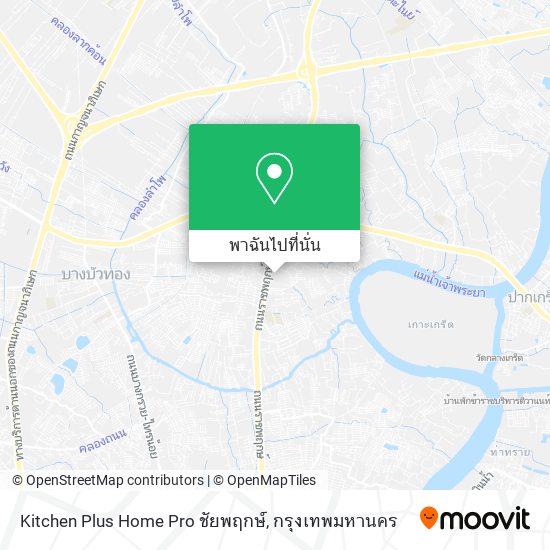 Kitchen Plus Home Pro ชัยพฤกษ์ แผนที่