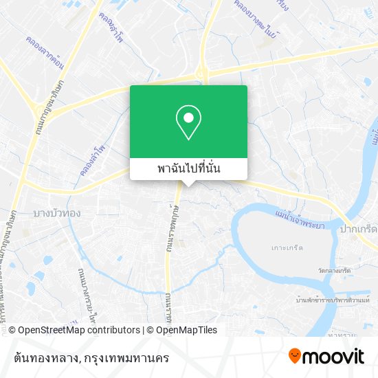 ต้นทองหลาง แผนที่