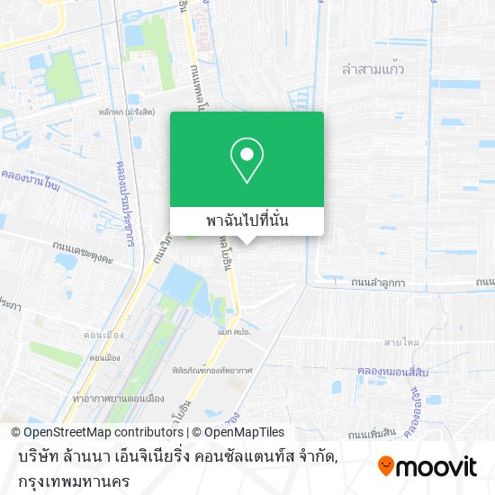 บริษัท ล้านนา เอ็นจิเนียริ่ง คอนซัลแตนท์ส จำกัด แผนที่