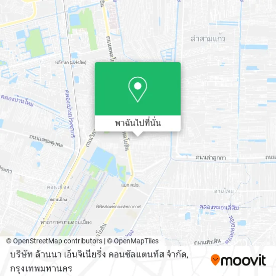 บริษัท ล้านนา เอ็นจิเนียริ่ง คอนซัลแตนท์ส จำกัด แผนที่