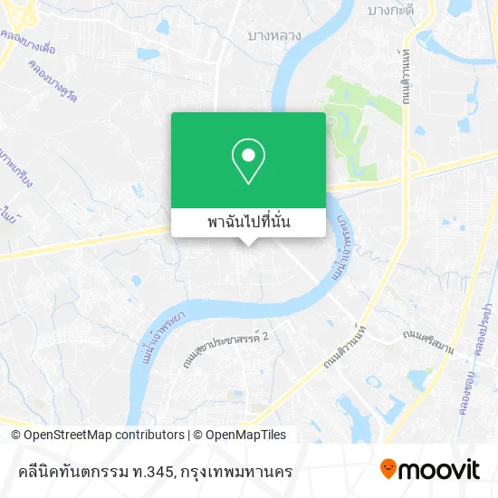 คลีนิคทันตกรรม ท.345 แผนที่