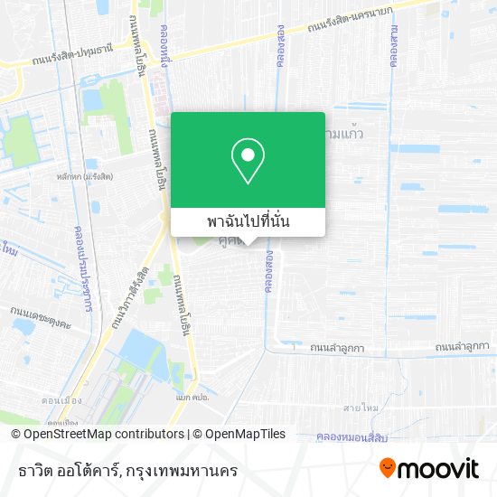 ธาวิต ออโต้คาร์ แผนที่