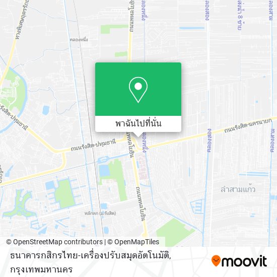 ธนาคารกสิกรไทย-เครื่องปรับสมุดอัตโนมัติ แผนที่