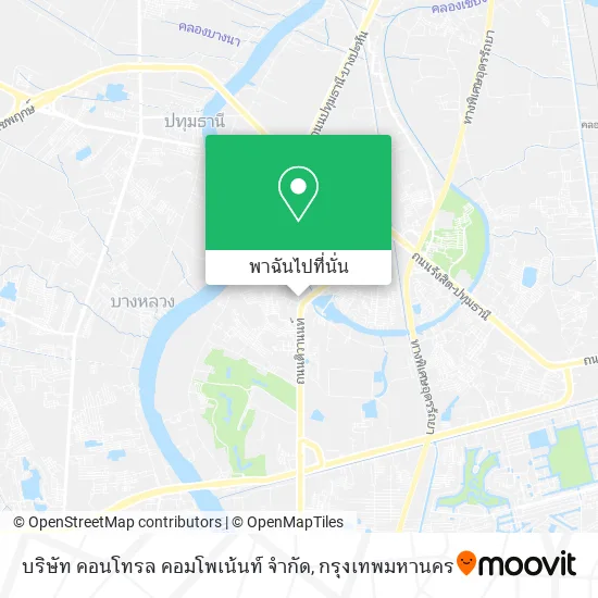 บริษัท คอนโทรล คอมโพเน้นท์ จำกัด แผนที่
