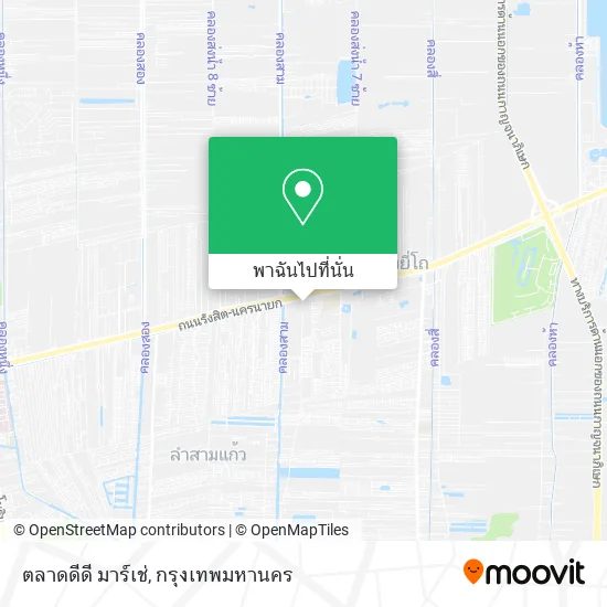ตลาดดีดี มาร์เช่ แผนที่