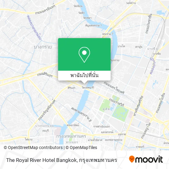 The Royal River Hotel Bangkok แผนที่
