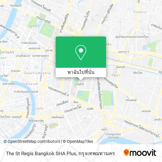 The St Regis Bangkok SHA Plus แผนที่