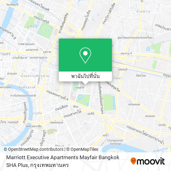 Marriott Executive Apartments Mayfair Bangkok SHA Plus แผนที่
