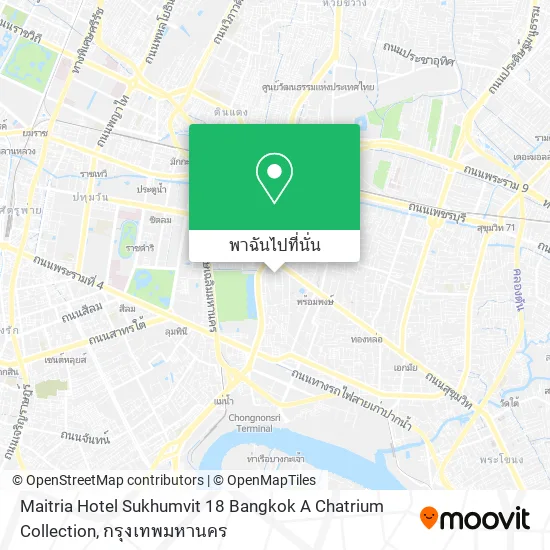 Maitria Hotel Sukhumvit 18 Bangkok A Chatrium Collection แผนที่