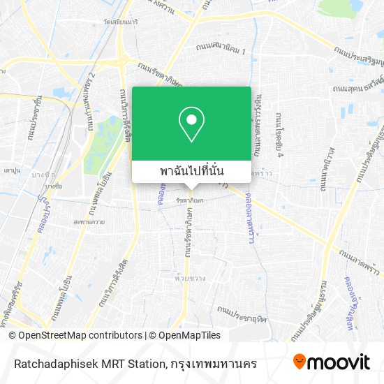Ratchadaphisek MRT Station แผนที่