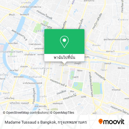 Madame Tussaud s Bangkok แผนที่