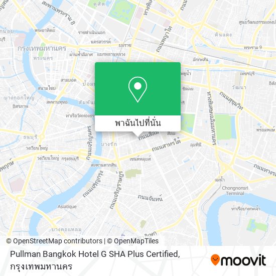 Pullman Bangkok Hotel G SHA Plus Certified แผนที่