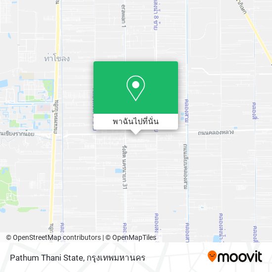 Pathum Thani State แผนที่