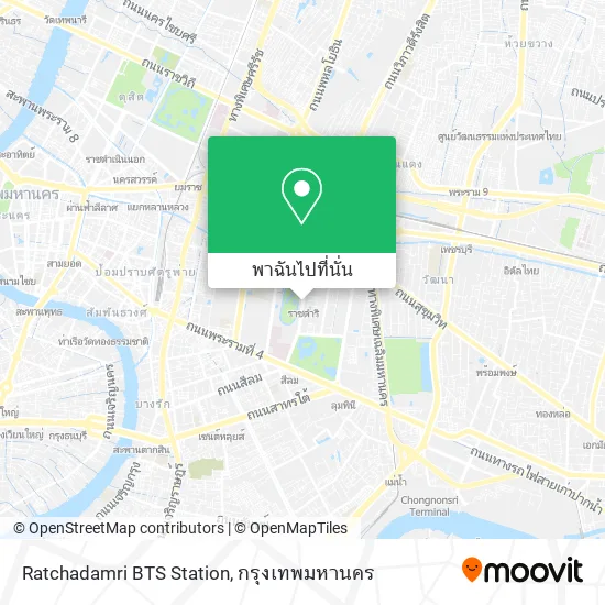 Ratchadamri BTS Station แผนที่