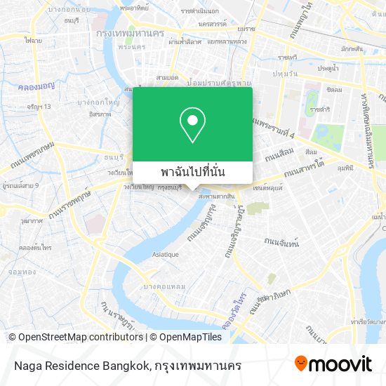 Naga Residence Bangkok แผนที่