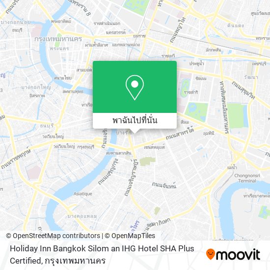 Holiday Inn Bangkok Silom an IHG Hotel SHA Plus Certified แผนที่