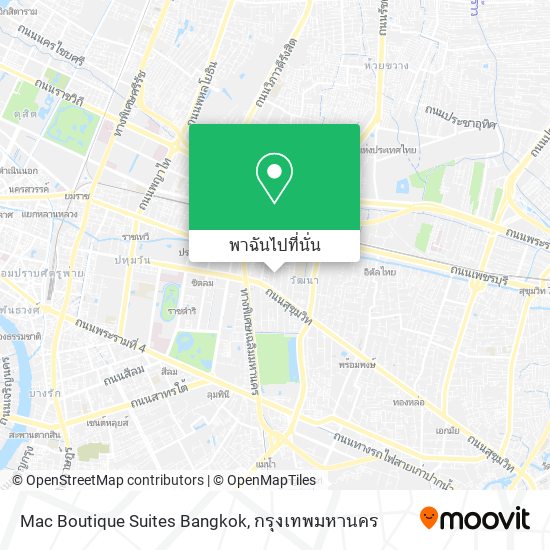 Mac Boutique Suites Bangkok แผนที่