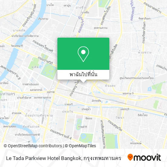 Le Tada Parkview Hotel Bangkok แผนที่