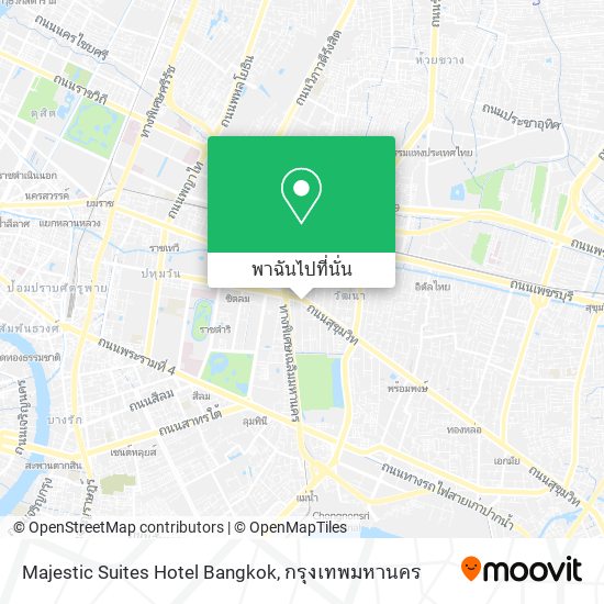 Majestic Suites Hotel Bangkok แผนที่