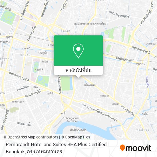 Rembrandt Hotel and Suites SHA Plus Certified Bangkok แผนที่