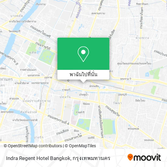 Indra Regent Hotel Bangkok แผนที่