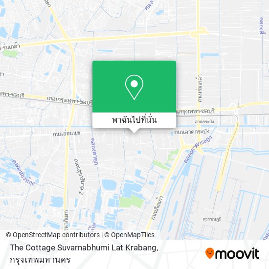 The Cottage Suvarnabhumi Lat Krabang แผนที่