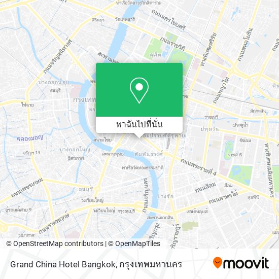 Grand China Hotel Bangkok แผนที่