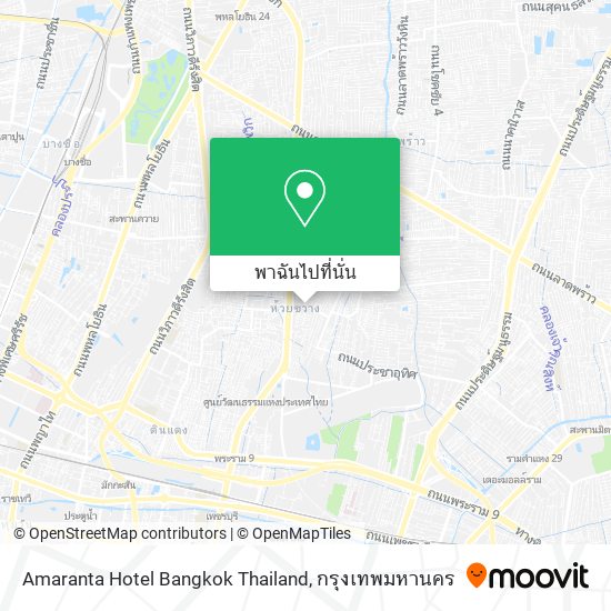 Amaranta Hotel Bangkok Thailand แผนที่