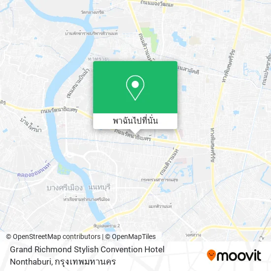 Grand Richmond Stylish Convention Hotel Nonthaburi แผนที่