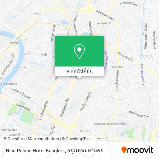 Nice Palace Hotel Bangkok แผนที่