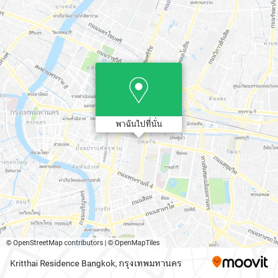 Kritthai Residence Bangkok แผนที่