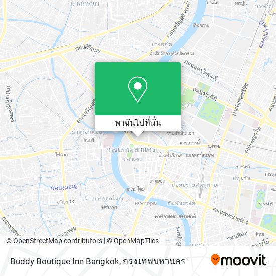 Buddy Boutique Inn Bangkok แผนที่