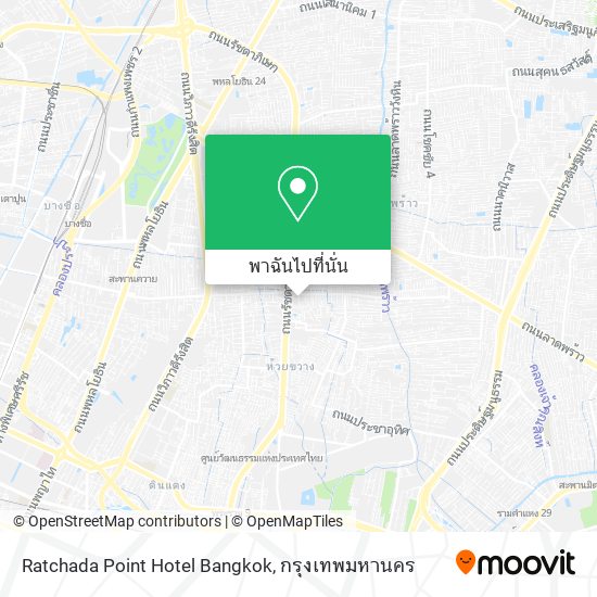 Ratchada Point Hotel Bangkok แผนที่