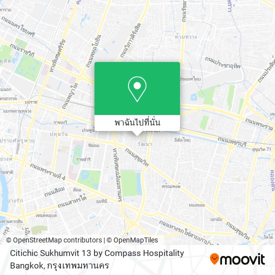 Citichic Sukhumvit 13 by Compass Hospitality Bangkok แผนที่