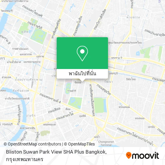Bliston Suwan Park View SHA Plus Bangkok แผนที่
