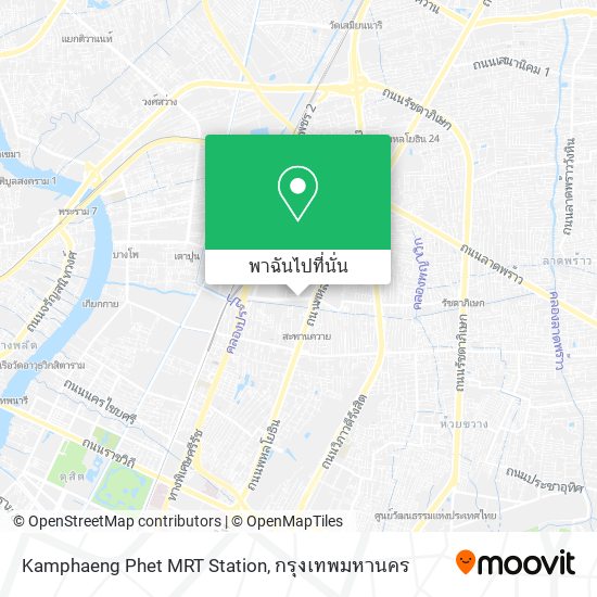 Kamphaeng Phet MRT Station แผนที่