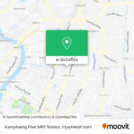 Kamphaeng Phet MRT Station แผนที่