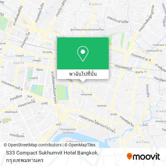 S33 Compact Sukhumvit Hotel Bangkok แผนที่