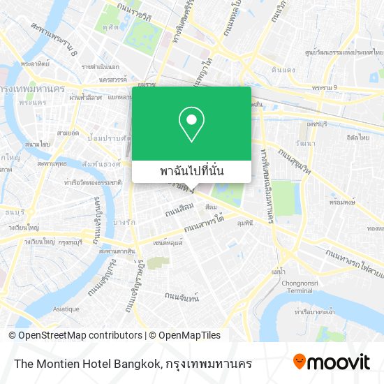 The Montien Hotel Bangkok แผนที่