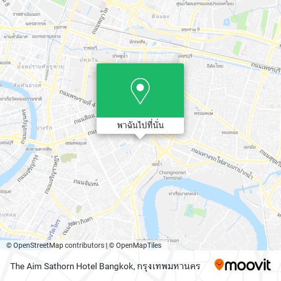 The Aim Sathorn Hotel Bangkok แผนที่