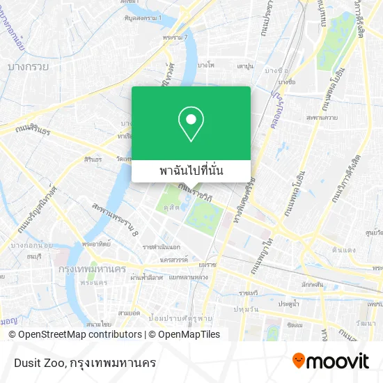 Dusit Zoo แผนที่