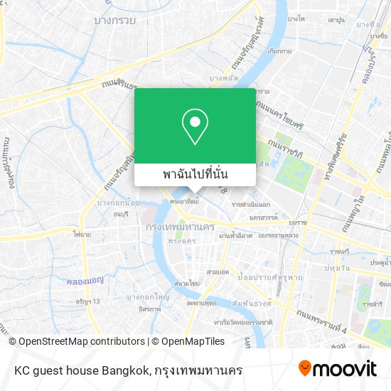 KC guest house Bangkok แผนที่