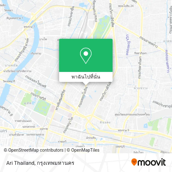 Ari Thailand แผนที่
