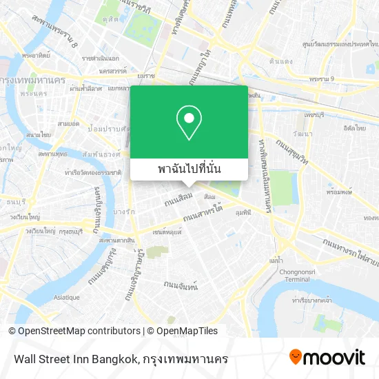 Wall Street Inn Bangkok แผนที่