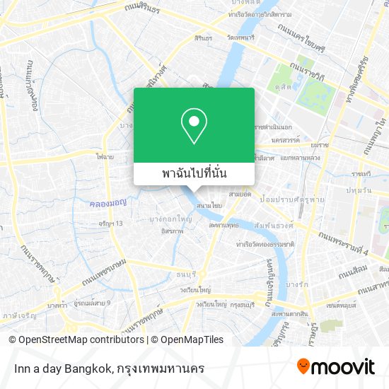 Inn a day Bangkok แผนที่