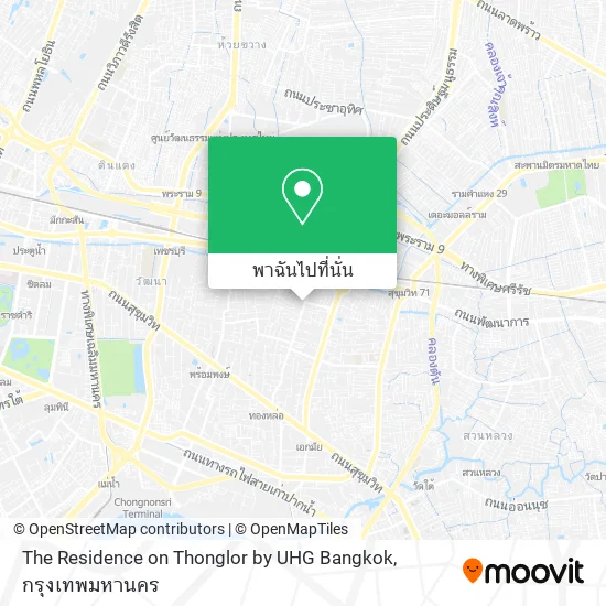 The Residence on Thonglor by UHG Bangkok แผนที่