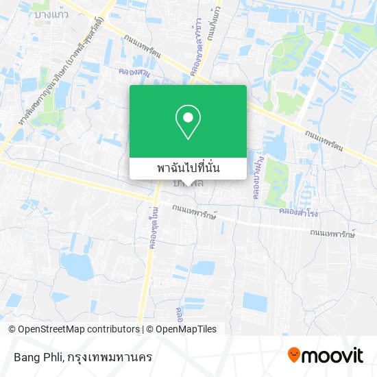 Bang Phli แผนที่